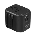 Volkano Universal Travel Charger Black VK-8016-BK[V2]