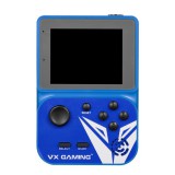 VOLKANO VX Gaming Új kézi Retro játék állomás 4 GB Micro SD-vel - kék
