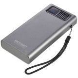 VOLTCRAFT PB PD65WLCD-20000 Powerbank 20000 mAh Fast Charge, Power Delivery 2.0 LiPo Szürke-metál (VC-14685865) (VC-14685865)