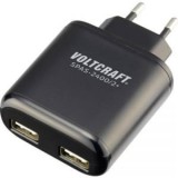 VOLTCRAFT SPAS-2400/2+ VC-11332175 USB-s töltőkészülék Aljzat dugó Kimeneti áram (max.) 4800 mA 2 x USB