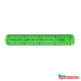 Vonalzó 20 cm, flexibilis Keyroad Flex Draw vegyes színek