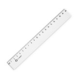 Vonalzó 20cm, mûanyag Bluering®