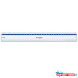 Vonalzó 30 cm, klasszikus Keyroad