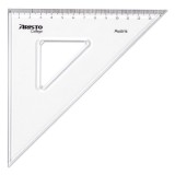 Vonalzó aristo college háromszög 45 fokos 20 cm geo23420