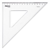 Vonalzó aristo college háromszög 45 fokos 25 cm geo23425