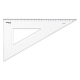 Vonalzó aristo college háromszög 60 fokos 30 cm geo23630