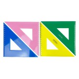 Vonalzó nebulo háromszög 45 fokos 15 cm színes v-1-45-15-4c