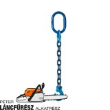 Vonólánc 8 mm L 3 m G., megengedett vonóerő 6000 Dekanewton, 100 blau