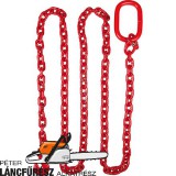 Vonólánc m. Kampó Ø.: 8 mm, L.: 4 m minőség 80 rot