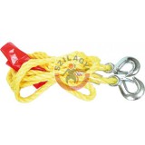 Vontatókötél fém horoggal 2 db/cs 1450 kg