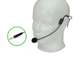 Vonyx FHB01JACK-S fekete fejmikrofon (3,5 mm Jack csatlakozó, menet nélküli)