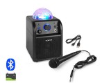 Vonyx SBS50B akkumulátoros hordozható hangfal 50W (1xMik + Bluetooth + LED Ball)