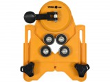VOREL Állítható fúróvezető csempéhez 4–84 mm, tapadókorongos rögzítéssel (03960)