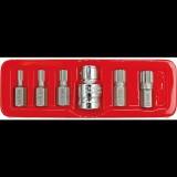 VOREL Bit készlet 6 db CrV többrészes (5906083667602)