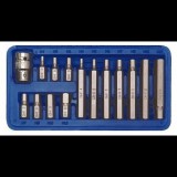 VOREL bitkészlet 15 db CrV imbusz (TO-66720)