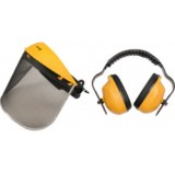 Vorel homlokpánt rostélyos arcvédővel és zajvédővel (TOY-74462)