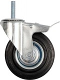 Vorel Ipari kerék forgóvillás fékkel 125 mm 100 kg