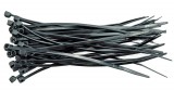 VOREL Kábelkötegelő fekete 300x3,6mm (100db/cs) (73895)