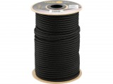 VOREL Polipropilén fonott kötél 8 mm, 100 m, UV-álló fekete PP kötél (69475)