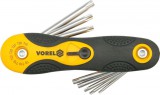 Vorel Torx kulcs készlet 8 részes T9-T40
