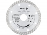 VOREL Turbo gyémánt vágókorong 115 mm (08751)