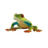 Vörösszemű levelibéka játékfigura - Bullyland