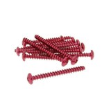 Vparts Eloxált alumínium burkolat csavar szett (12 db) - M5x20, arany