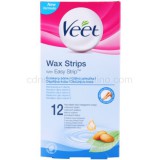 Veet Wax Strips Wax Strips szőrtelenítő gyantacsík az érzékeny bőrre 12 db