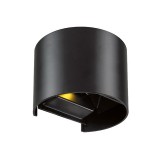 Viokef GREG fali lámpa, fekete, 3000K melegfehér, beépített LED, 420 lm, VIO-4188701