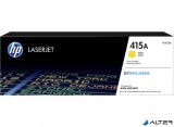 W2032A Lézertoner Color LaserJet Pro M454, MFP M479 nyomtatókhoz, HP 415A, sárga, 2,1k
