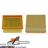 Wacker BTS930, BTS935, BTS10300, BTS1035 0108076 levegőszűrő, L 106 mm, W 81 mm