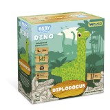 Wader: Baby Blocks Dínó építőkockák - Diplodocus
