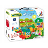 Wader: Építőkocka szett, közepes - 33 darabos
