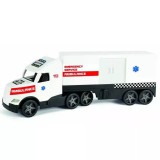 Wader Magic Truck Action Ambulance Mentő kamion 79cm - Fehér (36211)