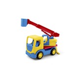 Wader: Tech Truck kosaras darus autó - 32 cm