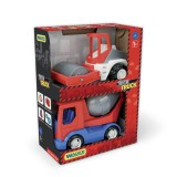 Wader: Tech Truck munkagépek - betonkeverő és úthenger szett