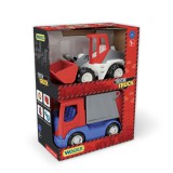 Wader: Tech Truck munkagépek - kukásautó és rakodógép szett