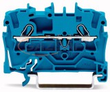 WAGO 2-vezetékes csatlakozóblokk kék 2002-1204
