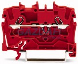 WAGO 2-vezetékes csatlakozóblokk piros 2002-1203