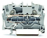 WAGO 2-vezetékes csatlakozóblokk szürke 2001-1201