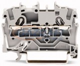 WAGO 2-vezetékes csatlakozóblokk szürke 2002-1201
