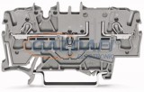 WAGO 2-vezetékes csatlakozóblokk szürke 2002-1601