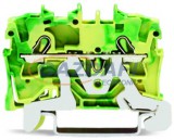 WAGO 2-vezetékes csatlakozóblokk zöld-sárga 2002-1207