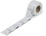 WAGO 210-801 Típusjelölők;70 x 33 mm;fehér
