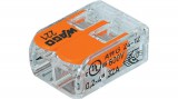 WAGO 221-412 Compact univerzális vezeték összekötő 2 x 0,14 - 4mm2 (2 vezetékes)