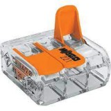 WAGO 221-413 Compact univerzális vezeték összekötő 3 x 0,14 - 4mm2 (3 vezetékes)