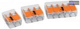 Wago 222-412 Univerzális vezeték összekötő (oldható) 2x0,14-4 mm2