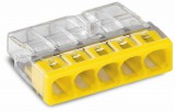 WAGO 2273-205 Compact vezeték összekötő kötődobozhoz 5 x 0,5 - 2,5mm2 (5 vezetékes)
