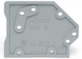 WAGO 745-300 Véglap;snap-fit típus;1,6 mm vastag;szürke