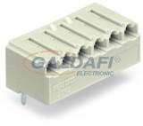 WAGO csatlakozó kábelrögzítő lappal szürke 2092-1323